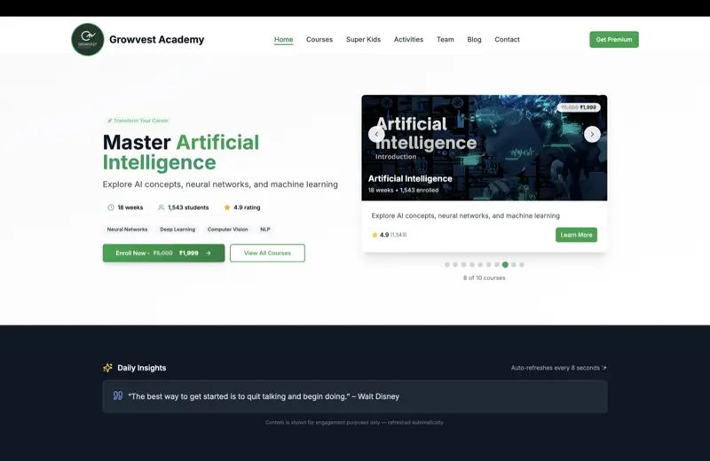 Growvest Academy